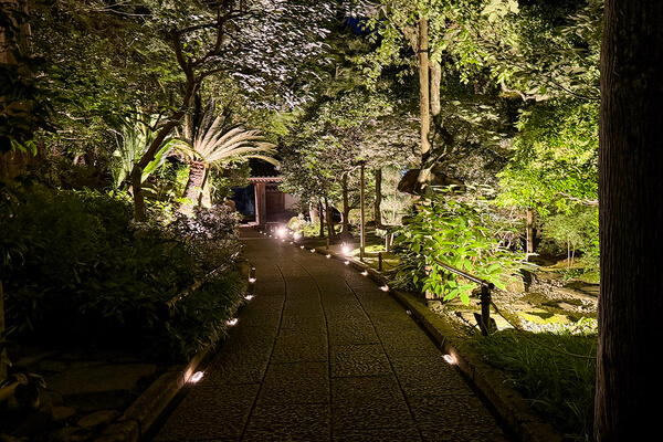 鎌倉　ホテル　観光　報国寺　竹寺　夜　ナイトイベント　拝観
