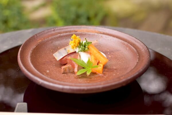 鎌倉 ホテル ディナー 蕎麦 からすみ 月と松 日本料理 コース料理