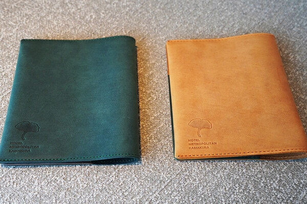 鎌倉　ホテル　TSU ZU KU　オリジナルグッズ　本革