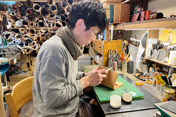 鎌倉　ホテル　TSU ZU KU　オリジナルグッズ　本革