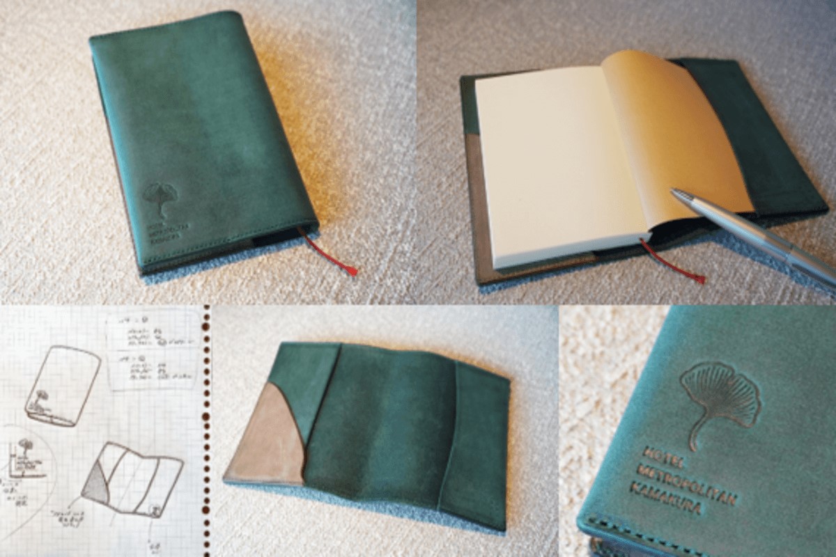 鎌倉　ホテル　TSU ZU KU　オリジナルグッズ　本革